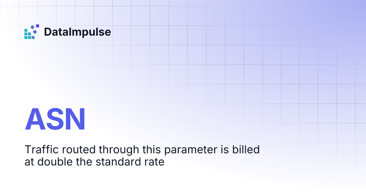 ASN | DataImpulse